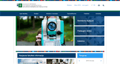 Desktop Screenshot of ap.vgtu.lt
